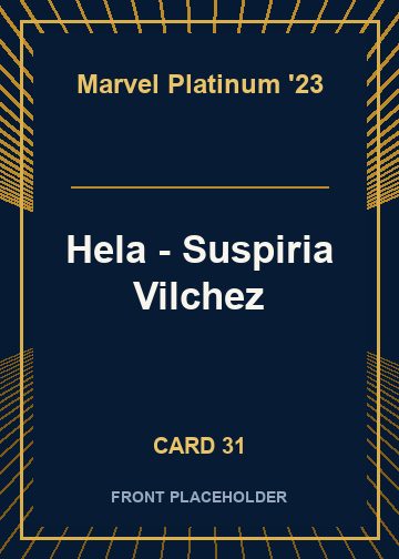 Hela - Suspiria Vilchez card thumbnail