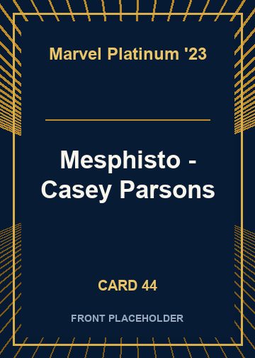 Mesphisto - Casey Parsons card thumbnail