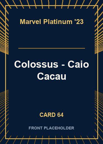 Colossus - Caio Cacau card thumbnail