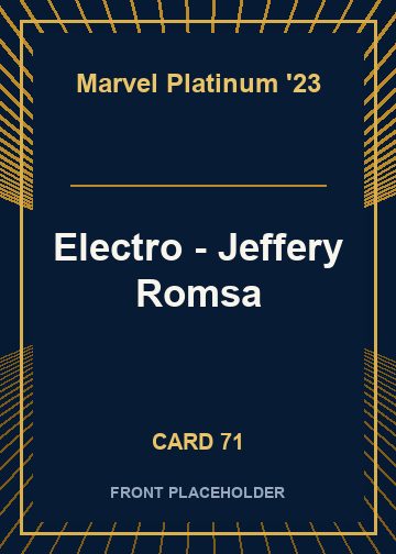 Electro - Jeffery Romsa card thumbnail