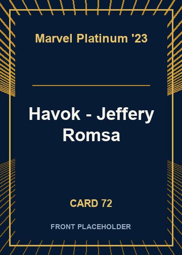 Havok - Jeffery Romsa card thumbnail