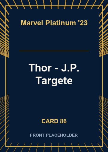Thor - Myles Wohl card thumbnail
