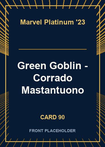 Green Goblin - Corrado Mastantuono card thumbnail