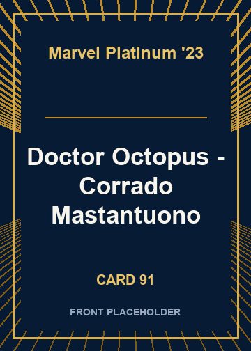 Doctor Octopus - Corrado Mastantuono card thumbnail