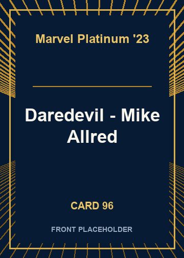 Daredevil - Tom Fleming front card image