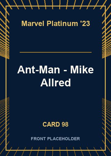 Ant-Man - Mike Allred card thumbnail
