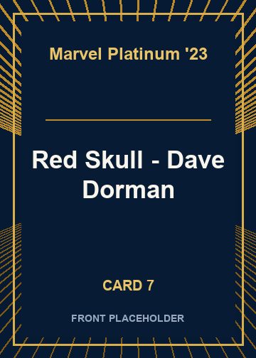 Red Skull - Dave Dorman card thumbnail
