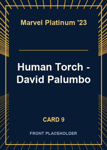 Human Torch - David Palumbo card thumbnail