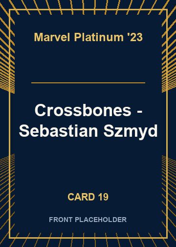 Crossbones - Sebastian Szmyd card thumbnail