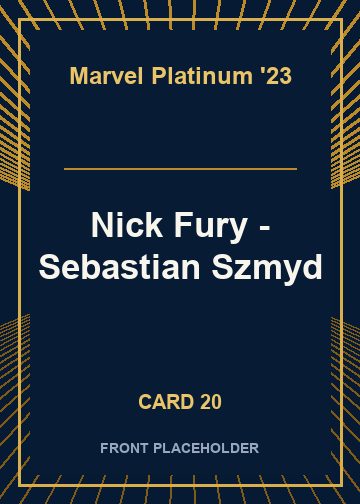Nick Fury - Sebastian Szmyd card thumbnail