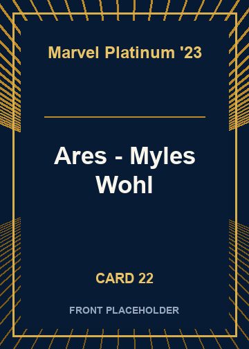 Ares - Myles Wohl card thumbnail