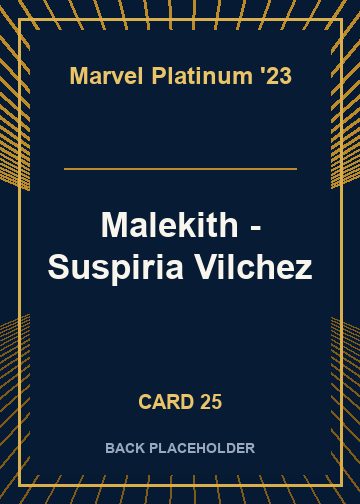 Malekith - Suspiria Vilchez back card image