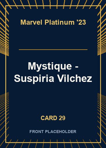 Mystique - Suspiria Vilchez card thumbnail