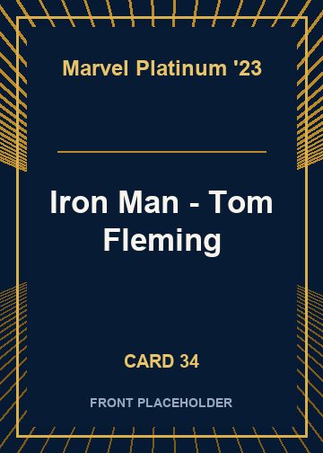 Iron Man - Tom Fleming card thumbnail