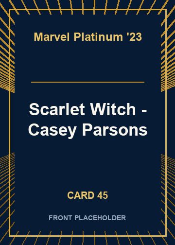 Scarlet Witch - Casey Parsons card thumbnail