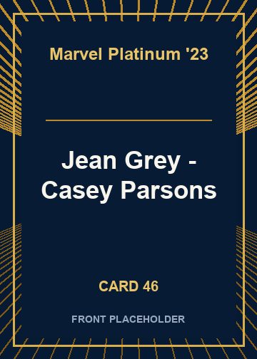 Jean Grey - Casey Parsons card thumbnail