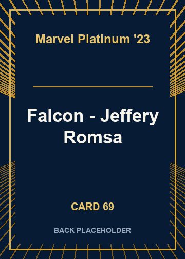 Falcon - Jeffery Romsa back card image