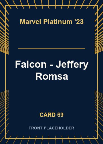 Falcon - Jeffery Romsa front card image