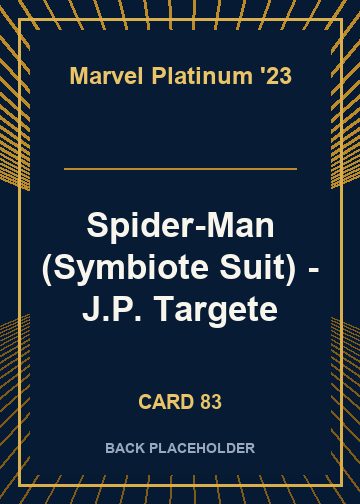 Spider-Man (Symbiote Suit) - J.P. Targete back card image