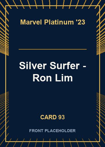 Silver Surfer - Ron Lim card thumbnail