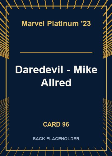 Daredevil - Mike Allred back card image