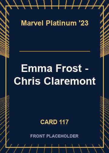 Emma Frost - Chris Claremont card thumbnail