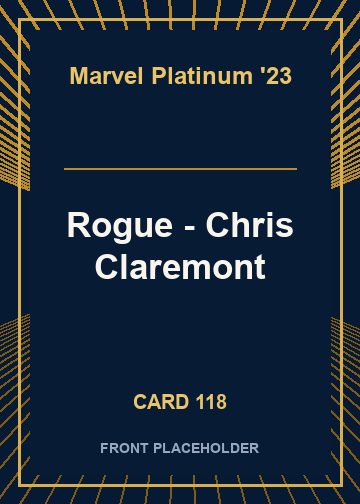 Rogue - Chris Claremont card thumbnail