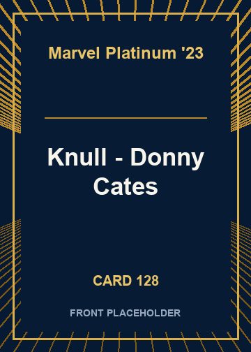 Knull - Donny Cates front card image