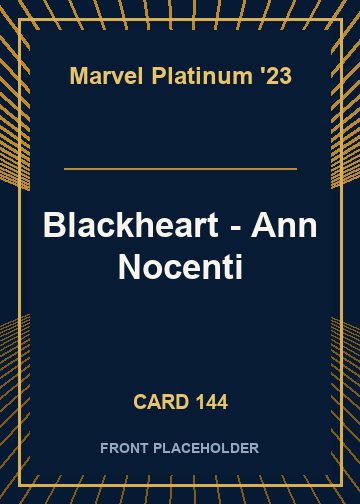 Blackheart - Ann Nocenti card thumbnail