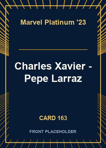 Charles Xavier - Pepe Larraz card thumbnail