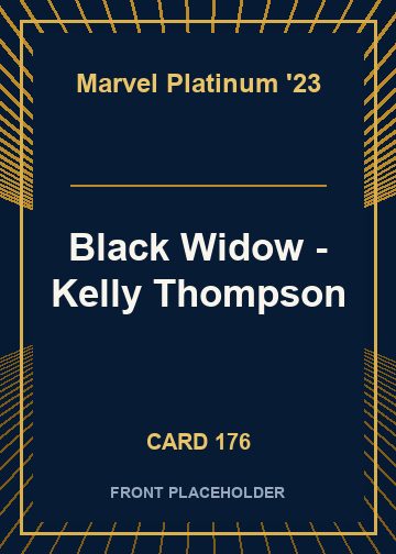Black Widow - Kelly Thompson card thumbnail