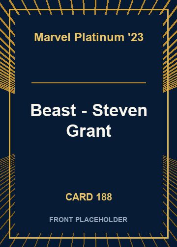 Beast - Steven Grant card thumbnail