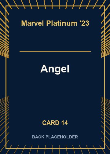 Angel back artwork