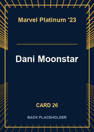 Dani Moonstar back artwork
