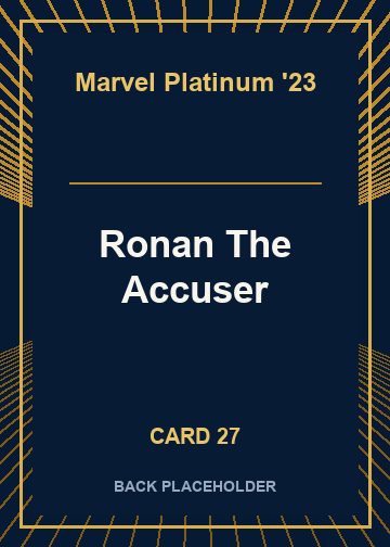 Ronan The Accuser back artwork
