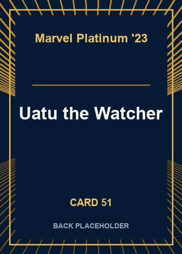 Uatu the Watcher back card image