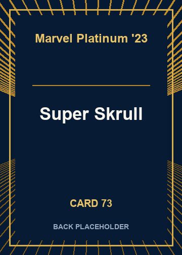 Super Skrull back card image