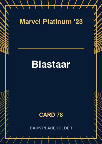Blastaar back card image