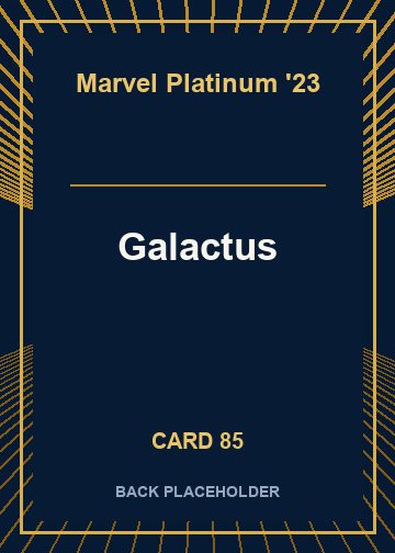 Galactus back card image