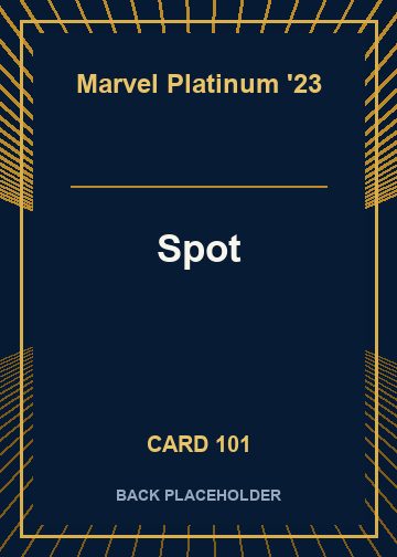 Spot back card image