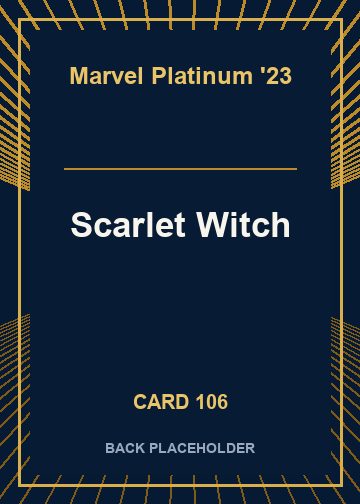 Scarlet Witch back card image