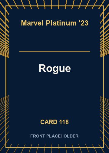 Rogue front card image