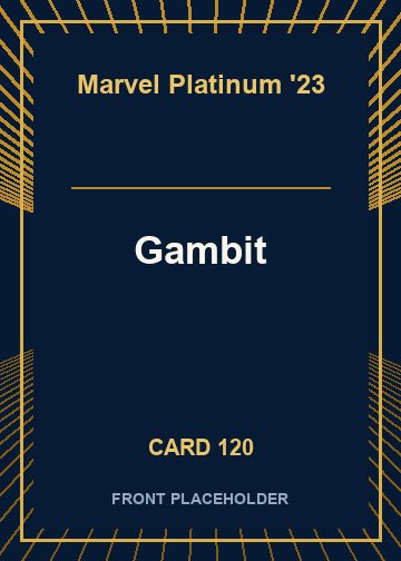 Gambit front card image