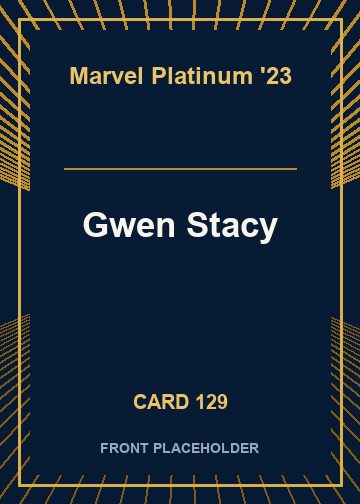 Gwen Stacy card thumbnail