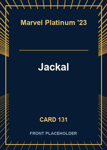 Jackal front card image
