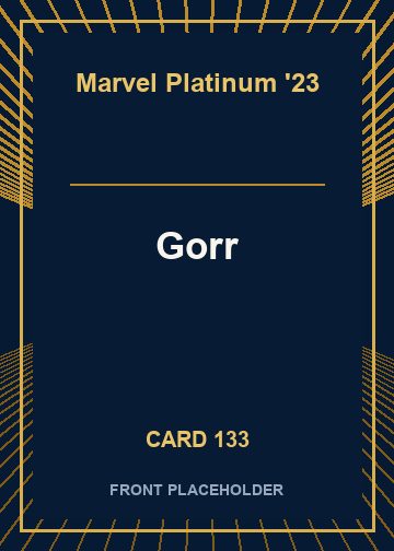 Gorr card thumbnail