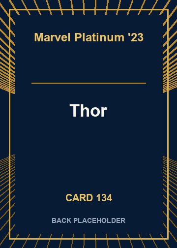 Thor back card image
