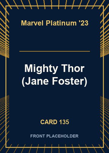 Mighty Thor (Jane Foster) card thumbnail