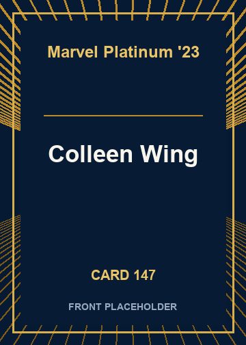 Colleen Wing card thumbnail
