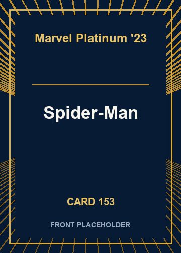 Spider-Man front card image